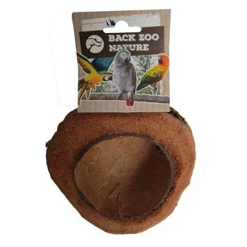 Back Zoo Nature Természetes etetőtál papagájoknak - Kókusz