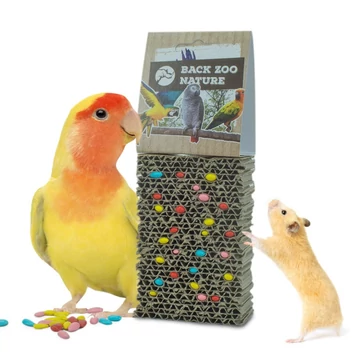 Back Zoo Nature Kartonból készült finomságblokk papagájoknak