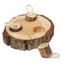 Back Zoo Nature Fa foraging puzzle papagájoknak – kéreg felülettel